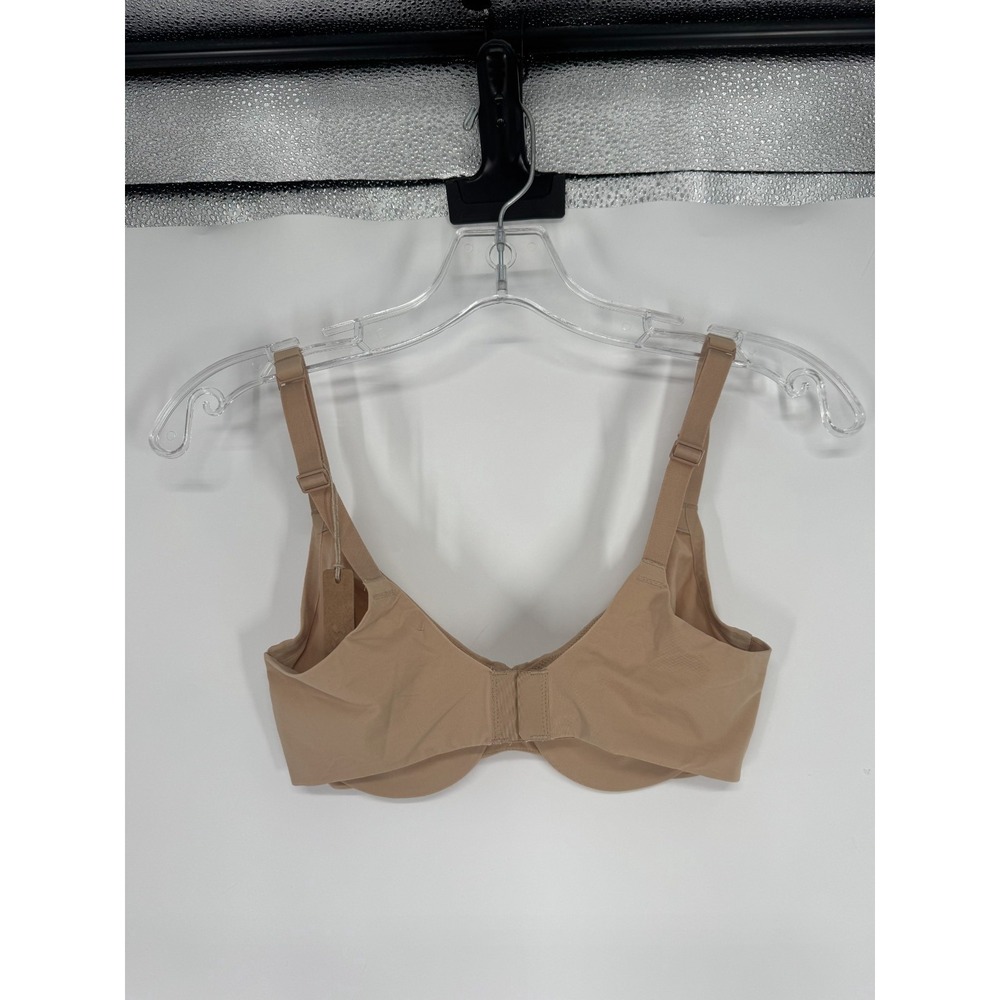 SKIMS Smoothing Intimates Unlined Full Coverage Bra 32C Clay Tan Underwired - Picture 2 of 5